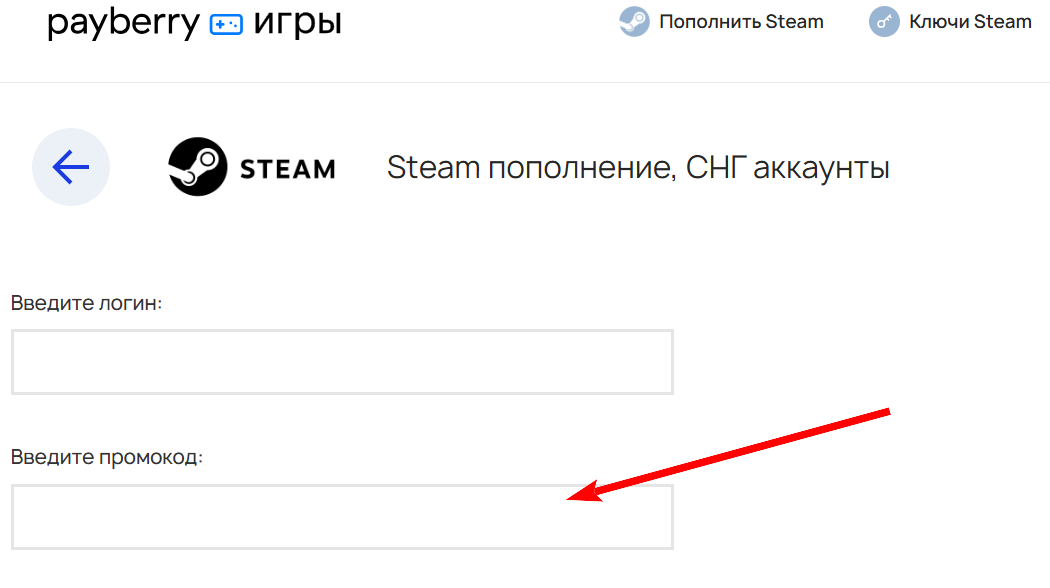 промокод Payberry