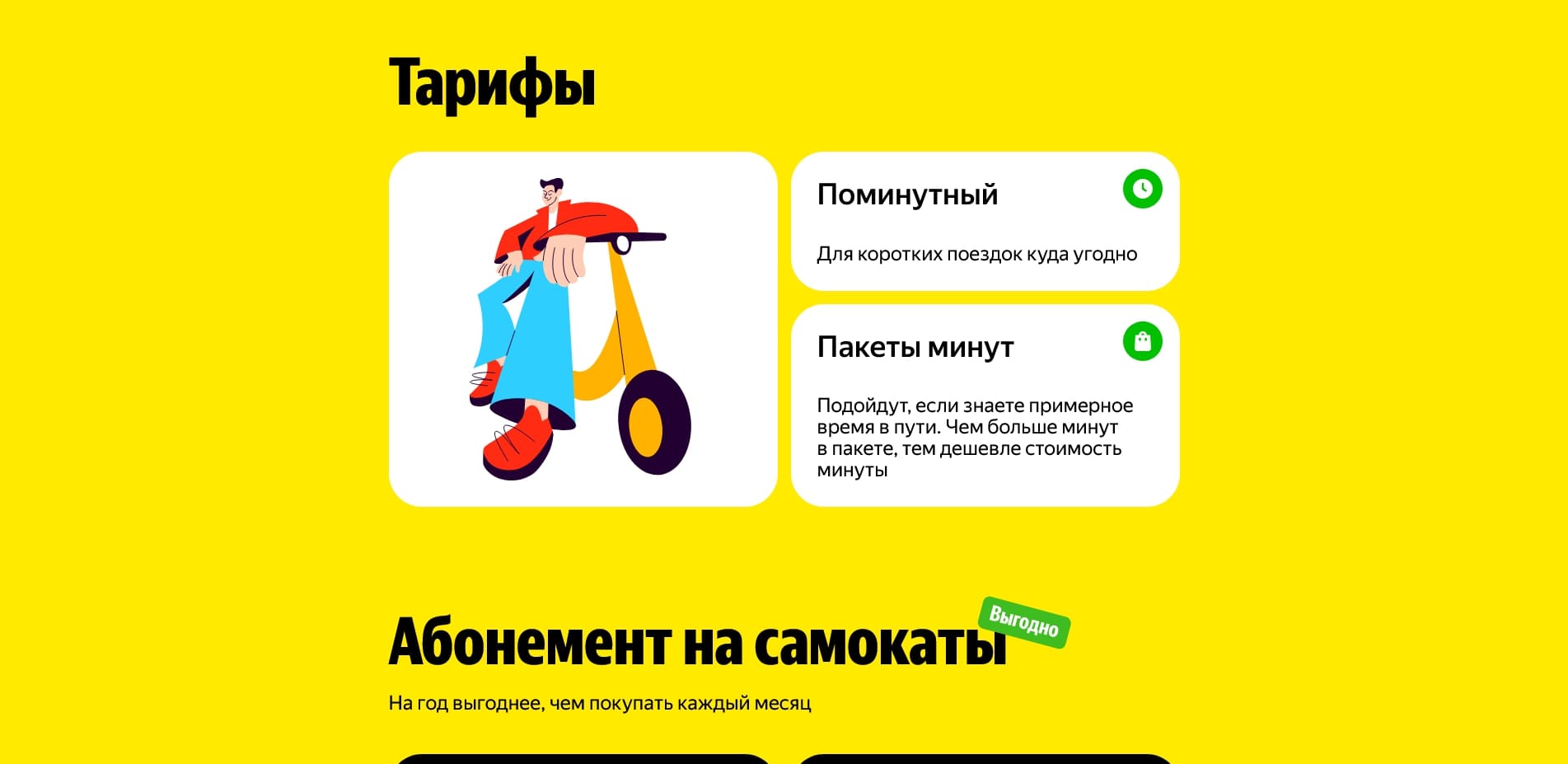 яндекс го самокаты