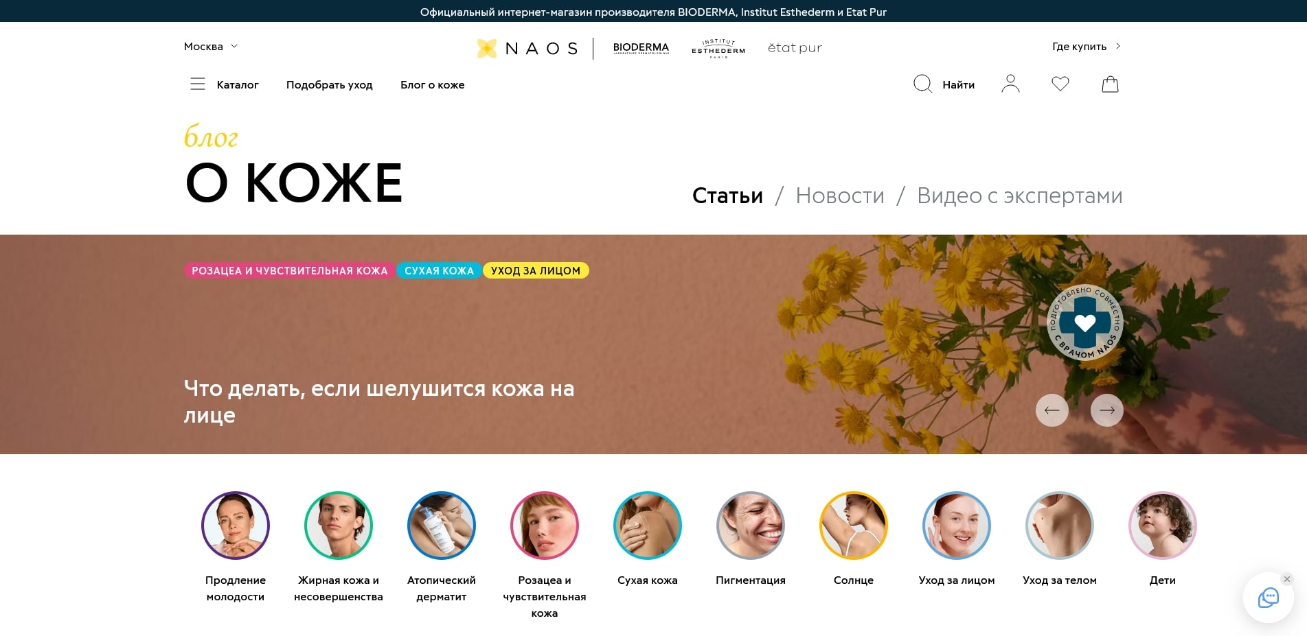 акции NAOS