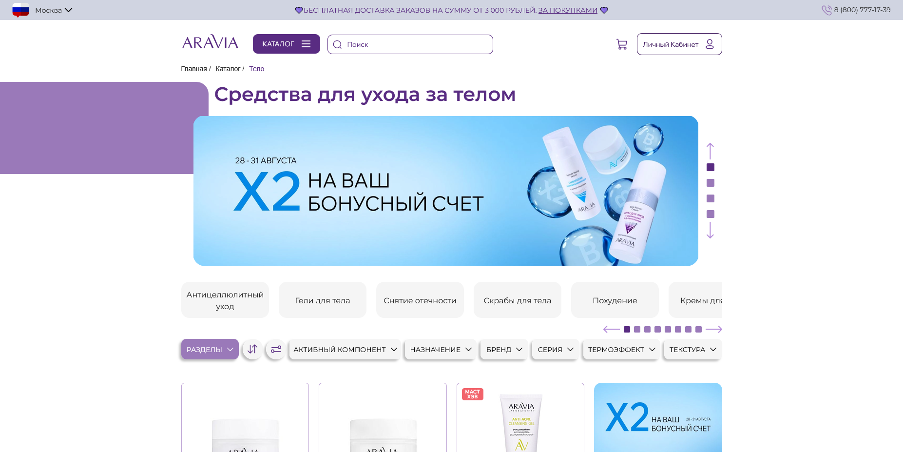 ARAVIA акции